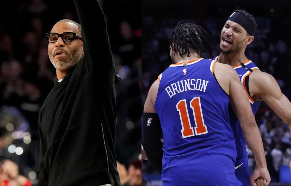 NBA Fans Mock Kenyon Martin Irked By Josh Hart's Viral 'Finger' Gesture To Jalen Brunson In NBA Cup Celebration