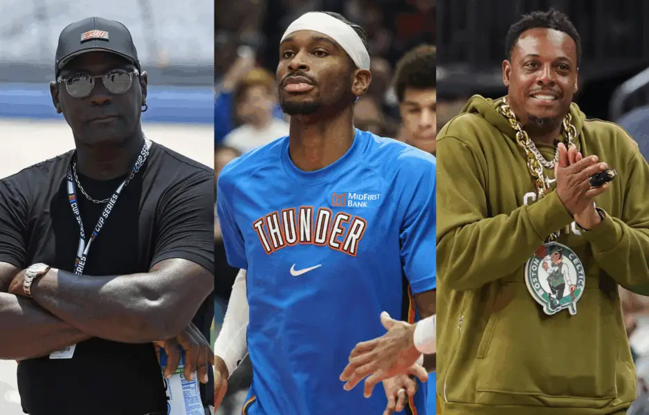 NBA fans are having a range of reactions to Paul Pierce comparing Michael Jordan with none other than Shai-Gilgeous Alexander