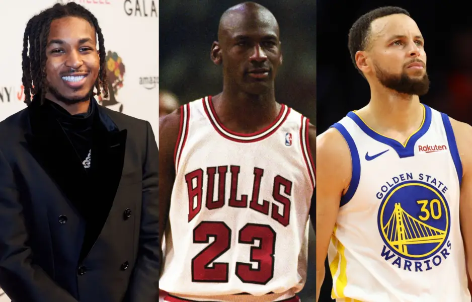 NBA Fans Lose It After DDG Picks Steph Curry Over Michael Jordan In Best PG Debate With Jaylen Brown