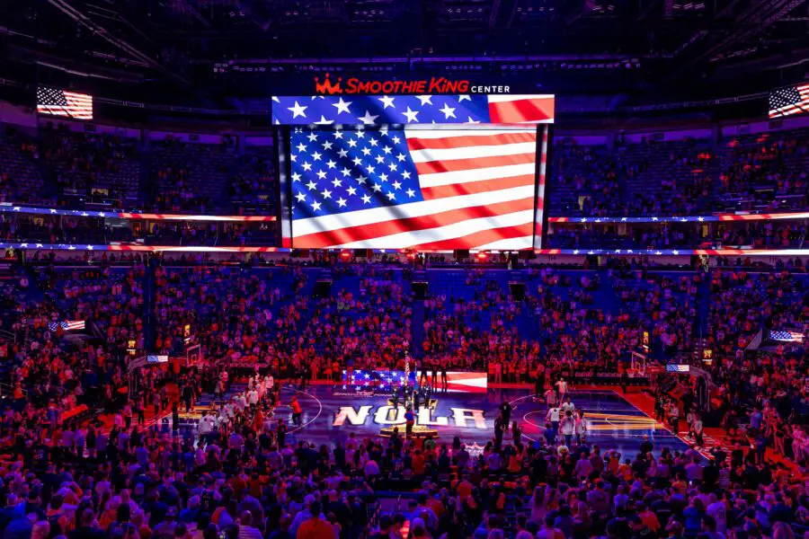“At This Point NBA Is Just WWE With Better Lighting”: NBA Fans Accuse League Of ‘Rigged’ NBA Cup Following Jumbotron Slip Showing Thunder–Lakers Semi-Final NBA Fans
