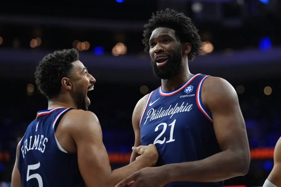 76ers Star Joel Embiid Returns to Action But Philly Still Lost; Says He Feel Bad for Teammate's Game Getting Wasted 3 USATSI 27713567