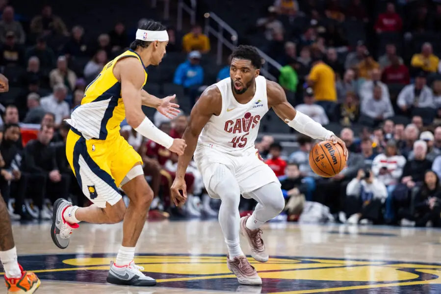 Donovan Mitchell Allows Interview Again After Cavs' Dominant Win, Says 26-Point Victory Isn't Worth Celebrating 3 Cleveland Cavaliers vs Indiana Pacers