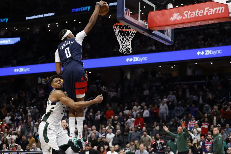 Wizards' 3rd Year Guard Bilal Coulibaly Had A Gargantuan Task of Guarding Giannis Antetokounmpo and Succeeded, Thanks to 'Whatever' Advice He Got Pre-Game 2 Bilal Coulibaly, Giannis Antetokounmpo