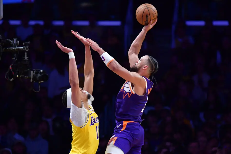 Suns' Dillon Brooks Thinks He Got Under Lebron James' Skin Again in His Team's Huge 17-Point Win vs Lakers - 'I'm Here and I'm Still Rising' 2 USATSI 27720672