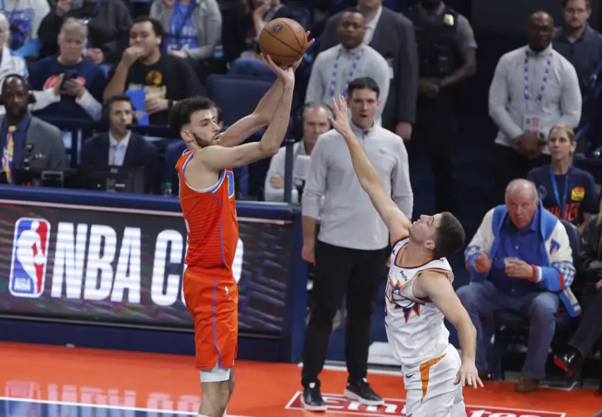 Dillon Brooks Takes Blame for 49-Beat Down From Thunder, Grayson Allen's Ejection - 'I Played Kind of Soft Today' 3 Grayson Allen, Chet Holmgren