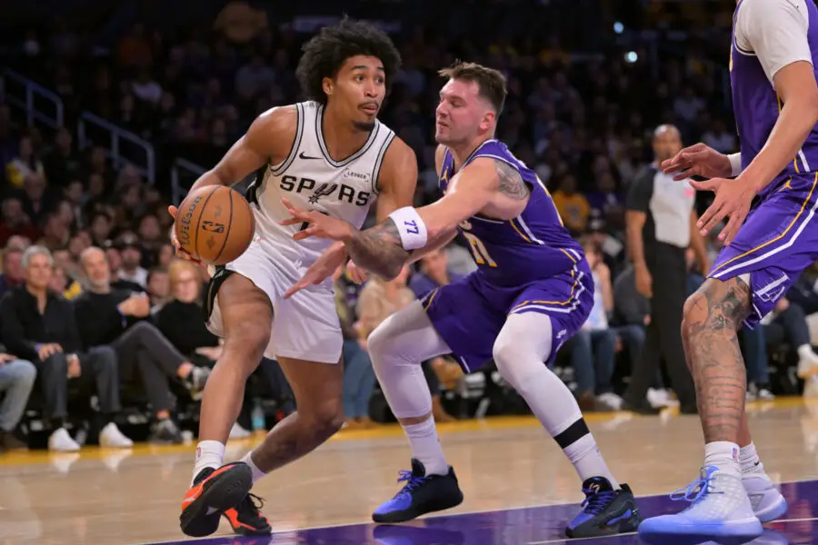 Dylan Harper's Dad Sows Intrigue After NBA Lists Cooper Flagg as Top Rookie For The 1st Time 3 San Antonio Spurs vs Los Angeles Lakers