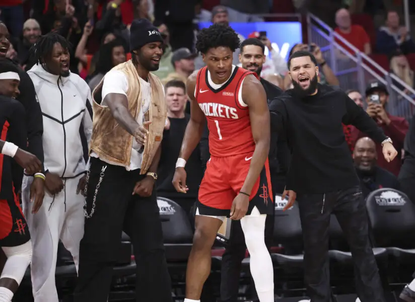 Former Knicks Coach Compares Amen Thompson to 1 of Best Pass-First Point Guards Ever, Advises Rockets to Not Trade for a PG 1 Amen Thompson, Houston Rockets
