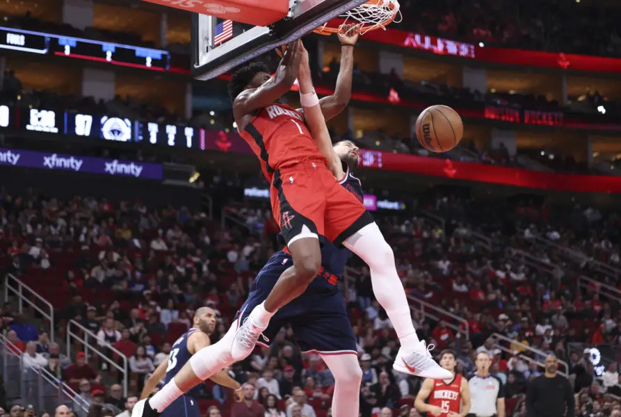 Former Knicks Coach Compares Amen Thompson to 1 of Best Pass-First Point Guards Ever, Advises Rockets to Not Trade for a PG USATSI 27797428