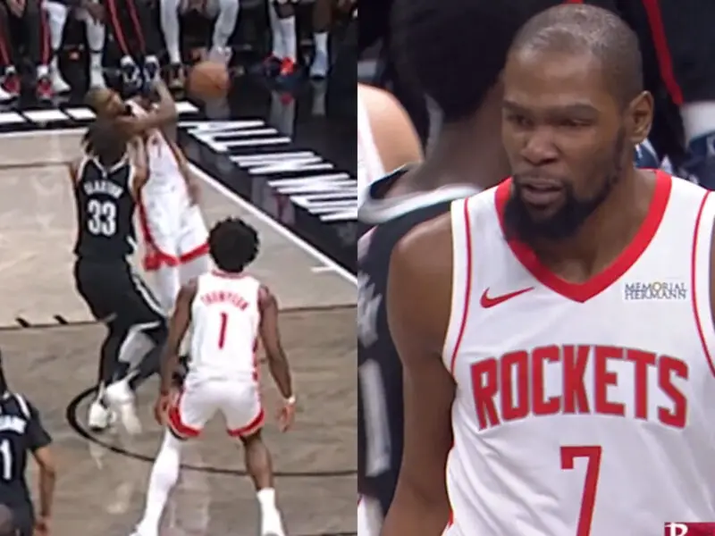 Danny Wolf's Brutal Miss Hits Kevin Durant in the Face