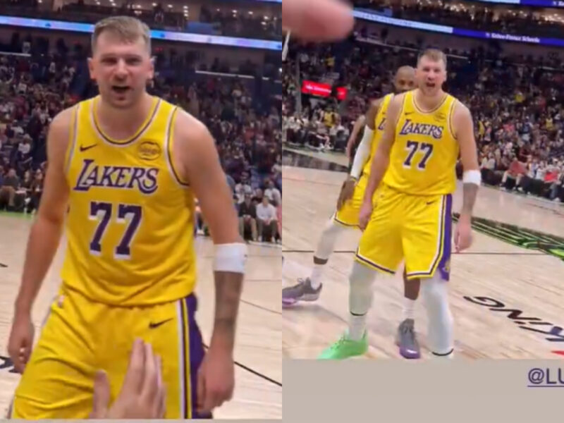 Luka Doncic Claps Back at Courtside Heckler With NSFW Rant