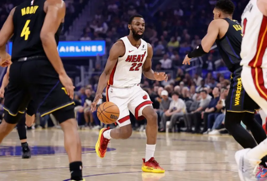 "You Don't Get Too Many of These" - Miami Heat's Andrew Wiggins Cherishes Touching Tribute From the Golden State Warriors 1 Miami Heat