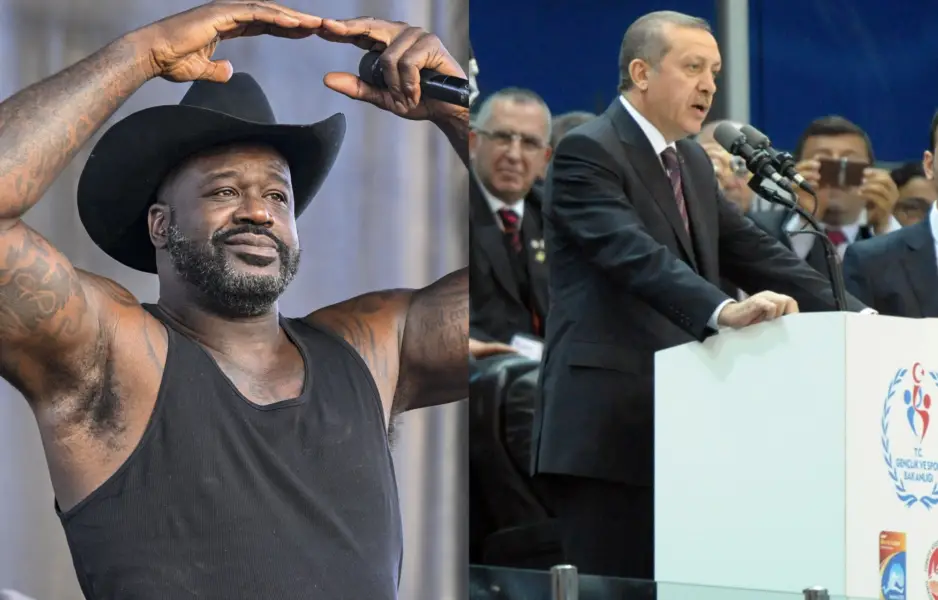 “Islamo-Fascist Wannabe Dictator.” : NBA Fans Explode After Shaquille O’Neal Meets Turkish President Erdogan NBA Fans Explode After Shaquille O’Neal Meets Turkish President Erdogan. Photo credits: Imagn