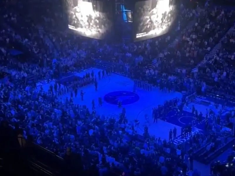 Timberwolves Fans Hijack Moment of Silence With Thunderous Chant After ICE Killing