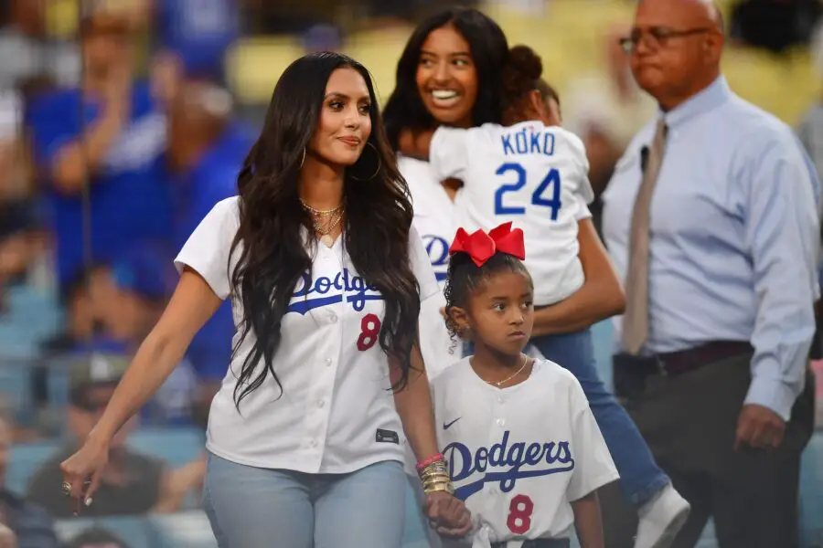 Kobe Bryant's Wife Vanessa Shares Special Family Portrait in Matching Cowgirl Outfits for Lunar New Year Vibes 1 September 1, 2023; Los Angeles, California, USA; Vanessa Bryant, wife of former Los Angeles Lakers player Kobe Bryant in attendance with daughters Natalia, Bianka and Capri in attendance at Dodger Stadium. Mandatory Credit: Gary A. Vasquez-USA TODAY Sports