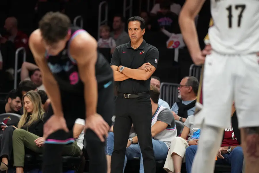 Miami Heat coach Erik Spoelstra