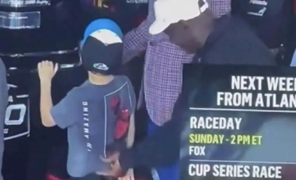 Michael Jordan caught on live television - Via @ShadowofEzra On Twitter (X)