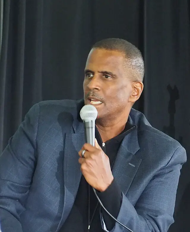 reading at Gaithersburg Book Festival. Photo credits: Wikimedia Commons