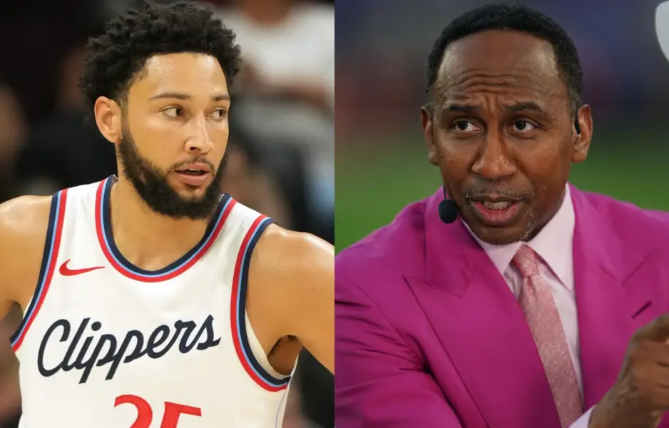 NBA Fans Buzz After Stephen A. Smith Wanting Ben Simmons Arrested For Robbing League. Photo credits: Imagn
