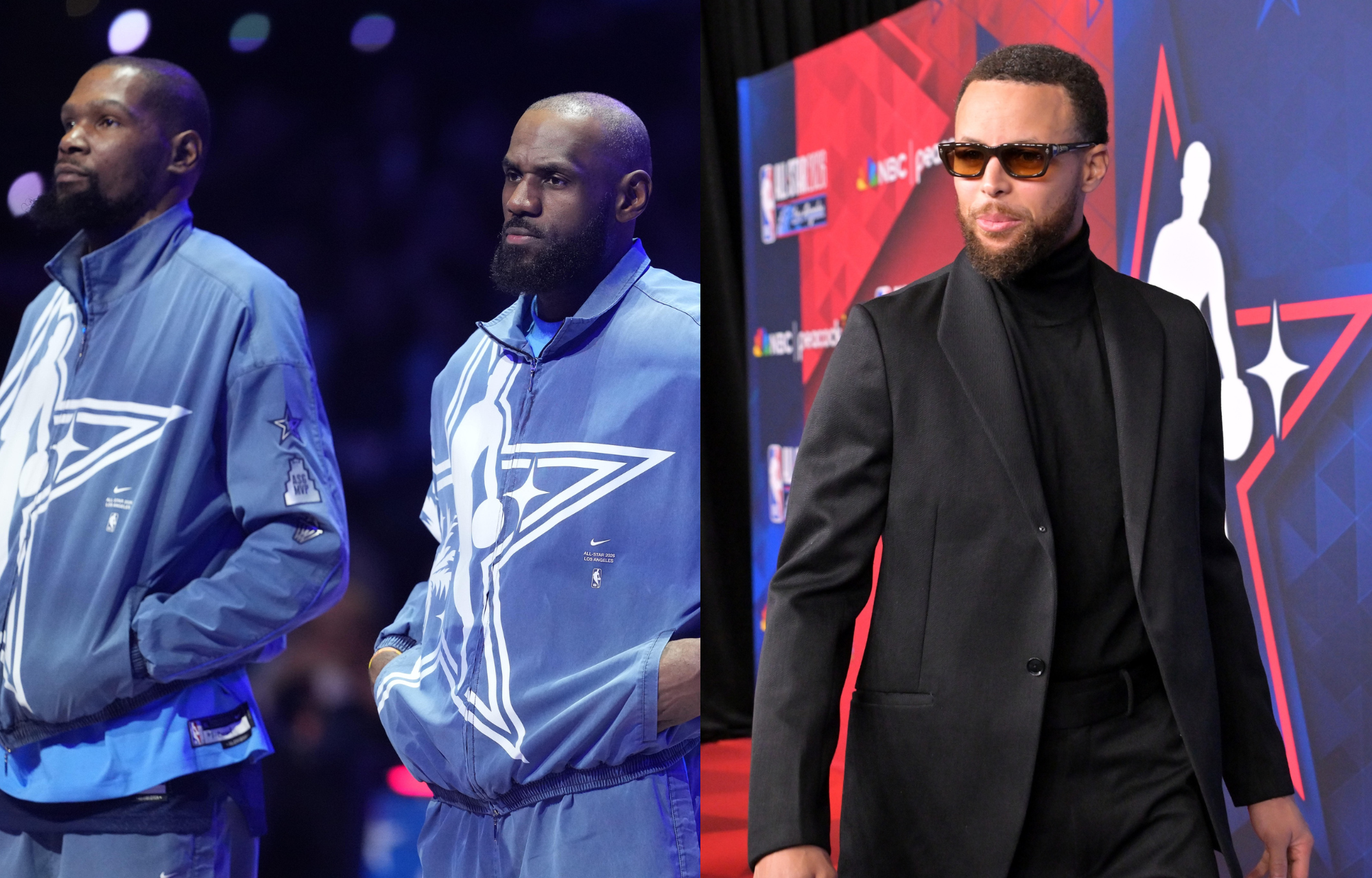 NBA Fans Feast On AI Image Of LeBron James, Kevin Durant And Steph Curry Wearing IDF Uniforms. Photo credits: Imagn