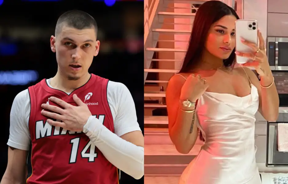 NBA Fans Make Fun Of Tyler Herro And His Wife's Appearance During Heat Gala. Photo credits: Imagn and Instagram