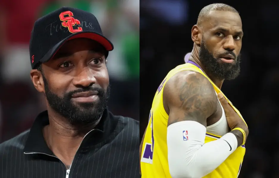 NBA Fans Debate Gilbert Arenas' Plea To Have LeBron James Drug Tested After Paul George's Suspension Due To Illegal Substance. Photo credits: Imagn