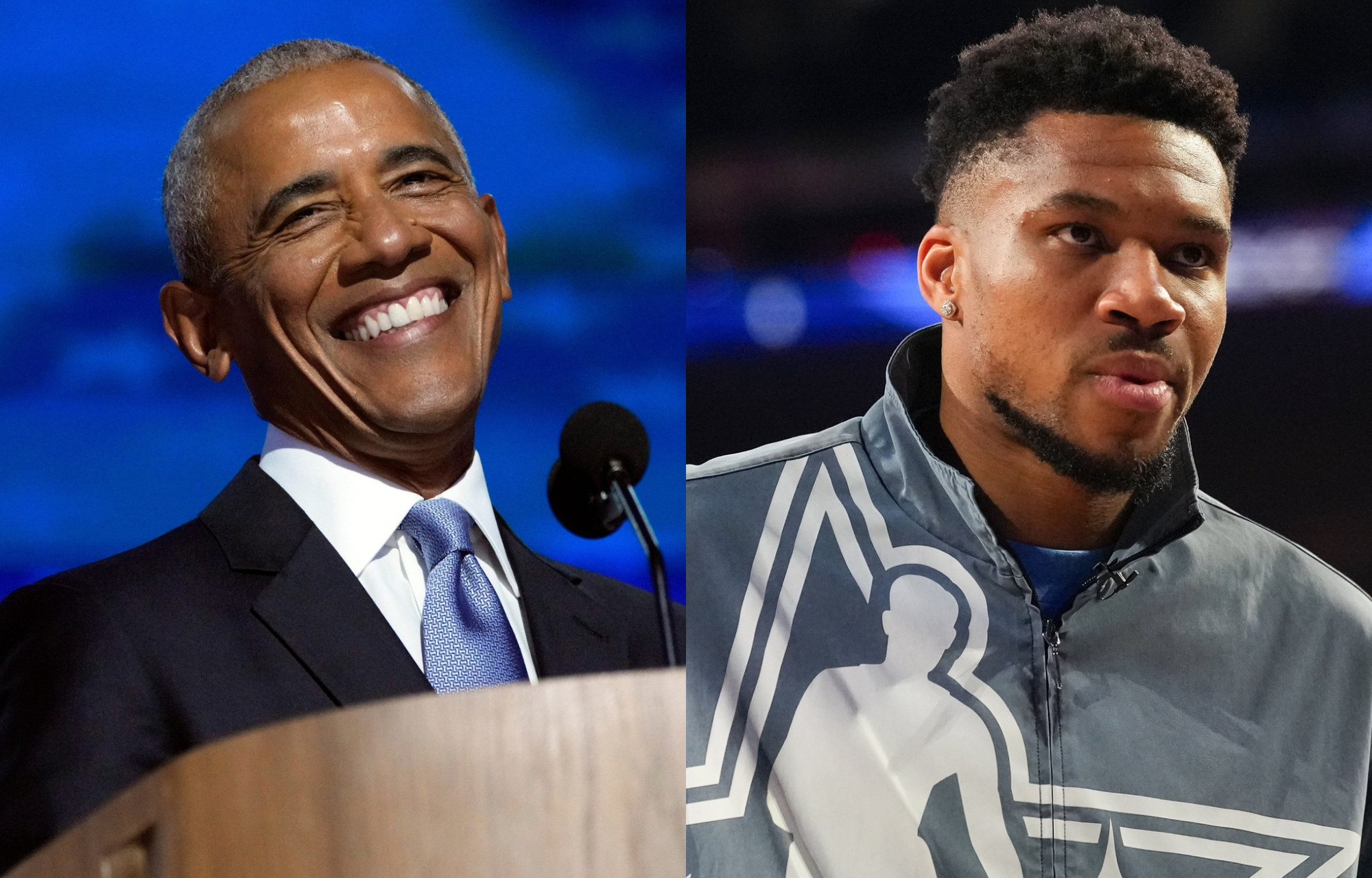 "Why Giannis Hanging Around A Dude Associated With Epstein?": NBA Fans Split As Barack Obama And Giannis Antetokounmpo Share A Moment During All-Star Game 2 NBA Fans Troll Barack Obama & Giannis Antetokounmpo’s Viral Pic. Photo courtesy: Imagn