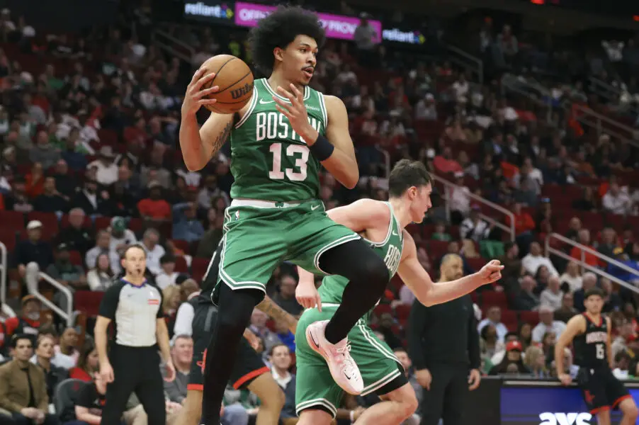 “The Only Time I Heard That Was in MyCareer on 2K” – Boston Celtics’ Two-Way Wing Jokes About Getting His First Career Start Vs. Houston Rockets Boston Celtics