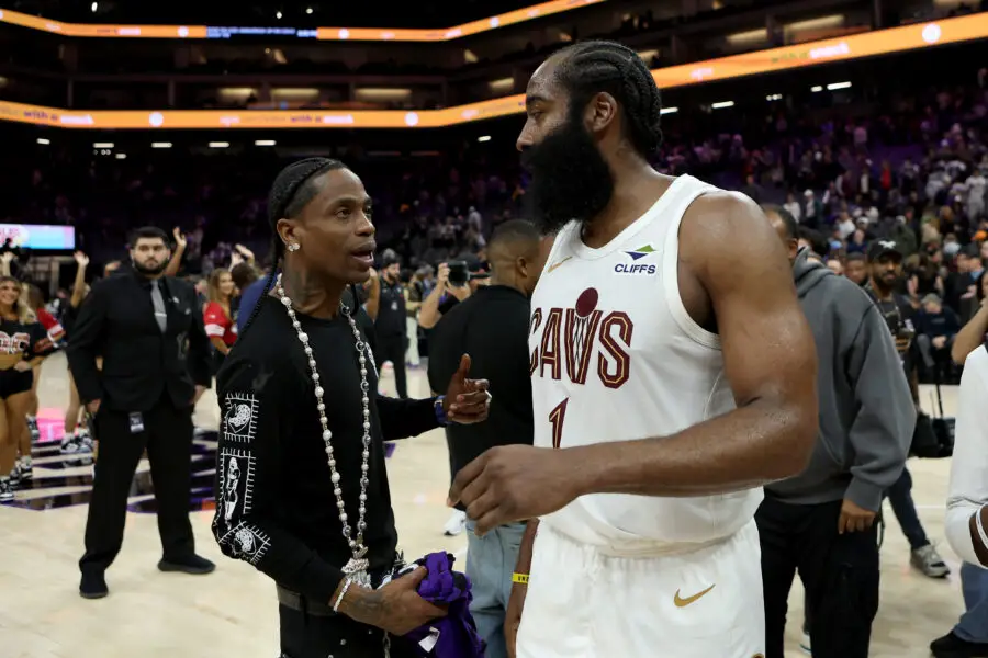 James Harden, Travis Scott